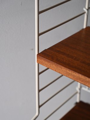 Vintage Bookcase with Metal Structure, 1960s-QWP-2035495