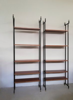 Vintage Bookcases, 1960, Set of 2-UIW-1182902