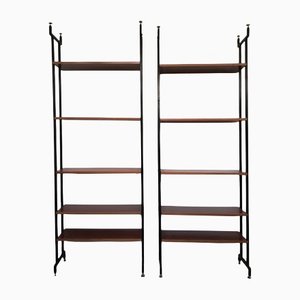 Vintage Bookcases, 1960, Set of 2-UIW-1182902