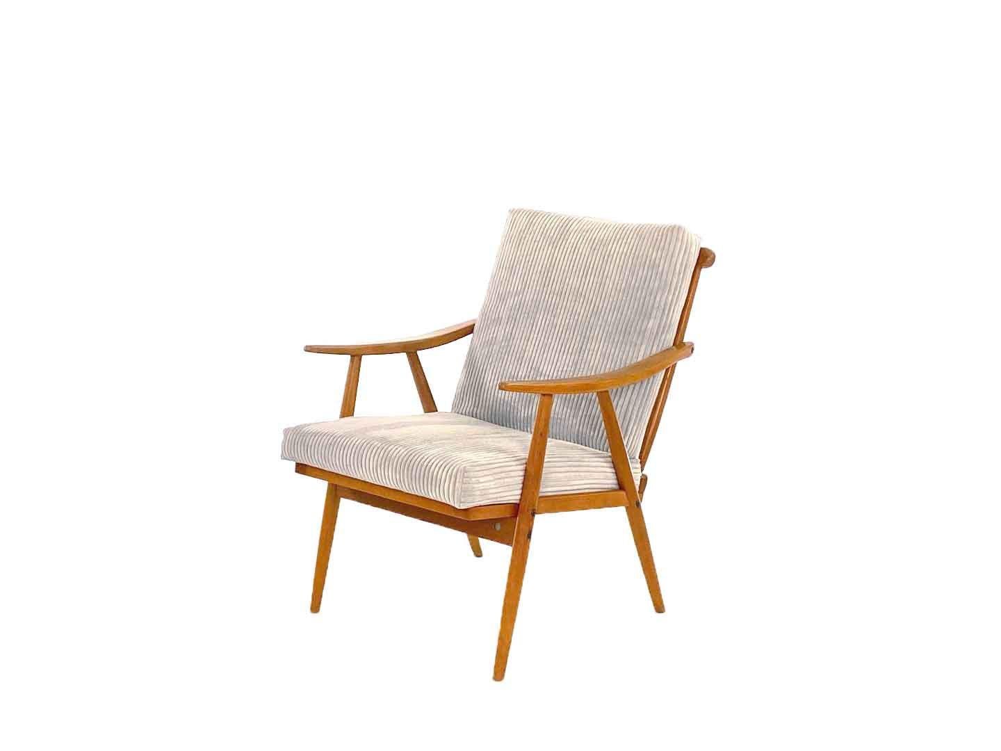 Vintage Boomerang Armchair from Ton