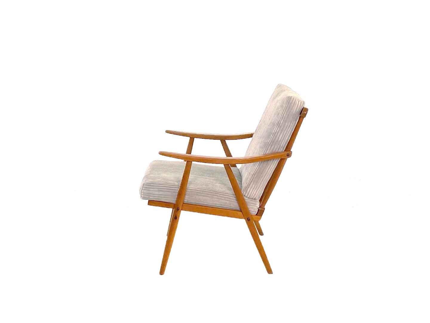 Vintage Boomerang Armchair from Ton