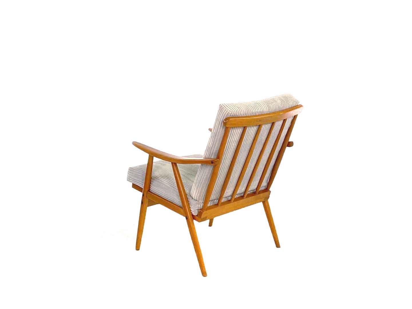 Vintage Boomerang Armchair from Ton