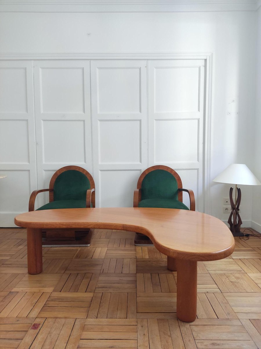 Vintage Boomerang Table, 1980s