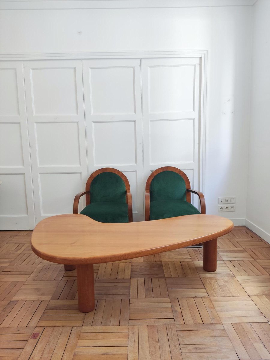 Vintage Boomerang Table, 1980s