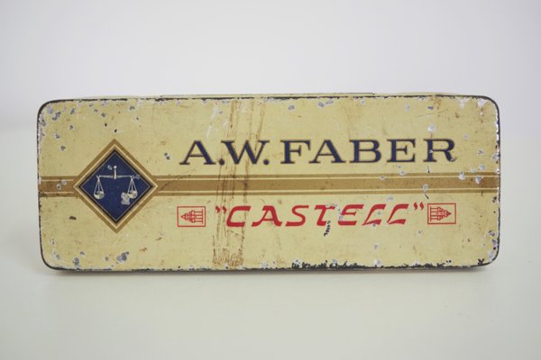 Vintage Boxes from A. W. Faber Castell, 1960s, Set of 2-KNM-946605