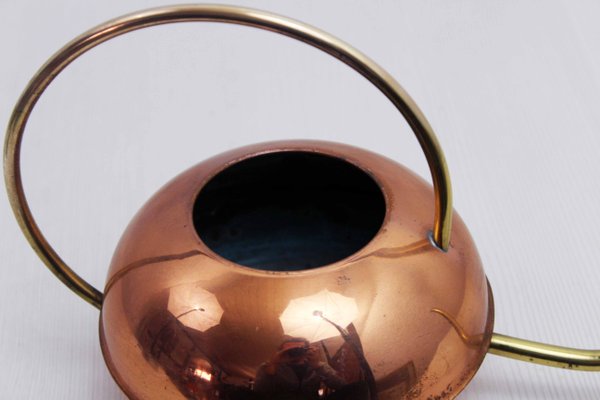 Vintage Brass and Copper Watering Can, France, 1960s-BQF-2024787