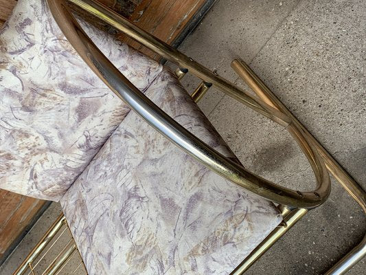 Vintage Brass Bench, 1960s-OXJ-1396865