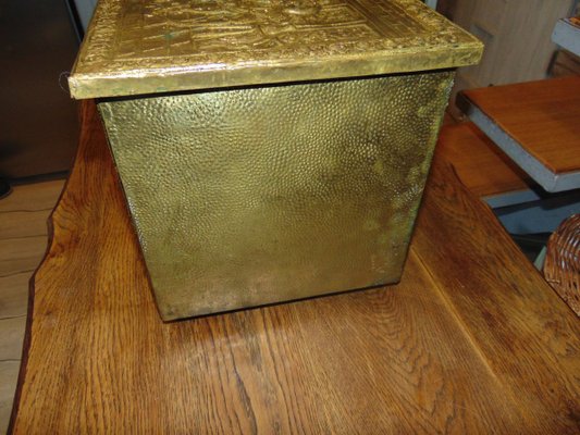 Vintage Brass Box, 1950s-CAQ-853475