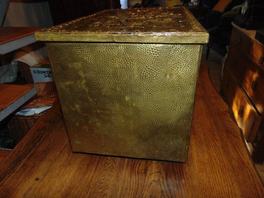 Vintage Brass Box, 1950s-CAQ-853475