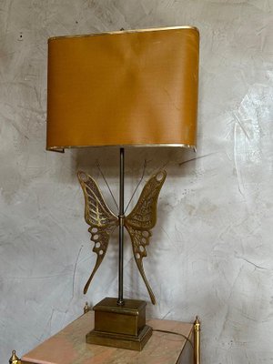 Vintage Brass Butterfly Lamp-BFK-1702155