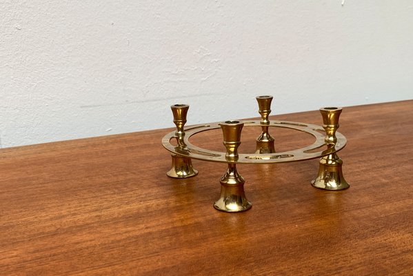 Vintage Brass Candleholder-UAH-1189910