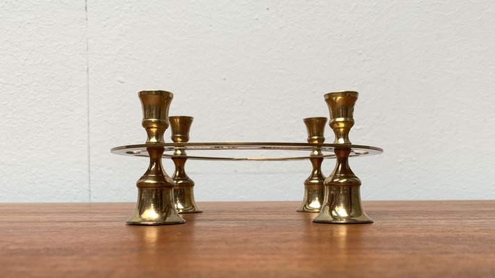 Vintage Brass Candleholder-UAH-1189910