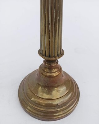 Vintage Brass Candleholders, Set of 2-FSD-1290775