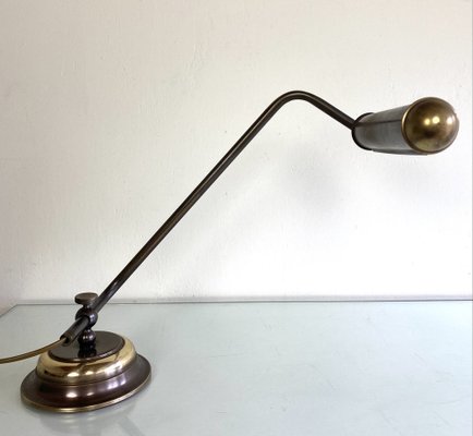 Vintage Brass Desk Lamp from Herda, 1950s-WZZ-982764