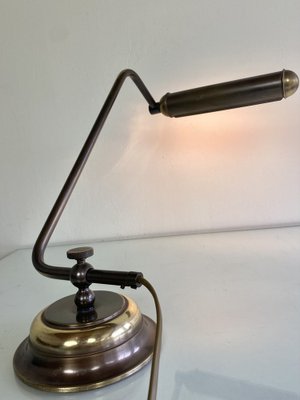 Vintage Brass Desk Lamp from Herda, 1950s-WZZ-982764