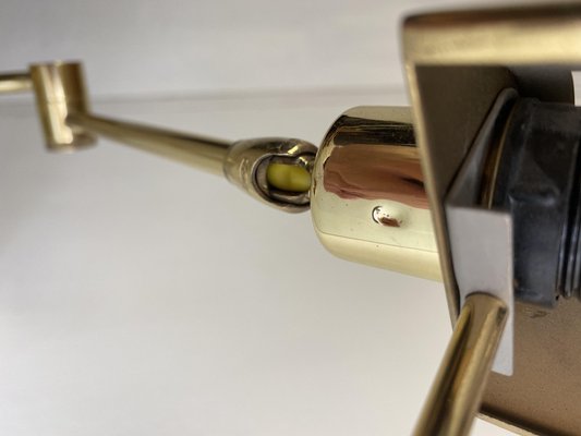 Vintage Brass Desk Lamp from Holtkötter-WZZ-982750