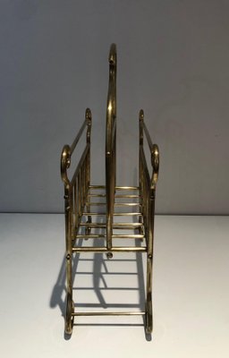 Vintage Brass Magazine Holder-BA-1365400