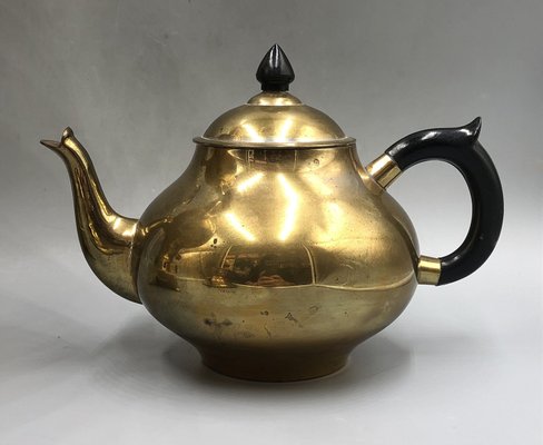 Vintage Brass Samovar Tea Maker, 1960s-XOP-2021477