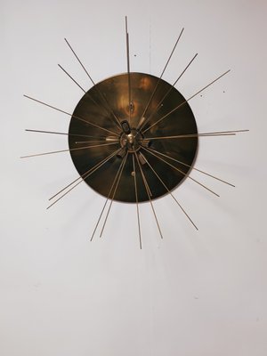 Vintage Brass Sputnik Ceiling Lamp-QLH-883413