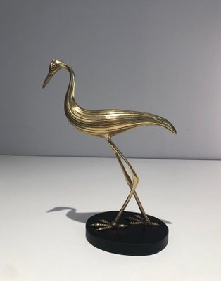 Vintage Brass Stylized Bird-BA-1365319