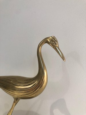 Vintage Brass Stylized Bird-BA-1365319