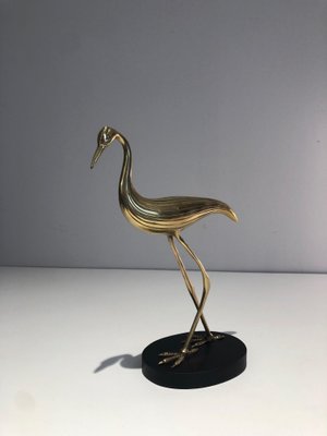 Vintage Brass Stylized Bird-BA-1365319