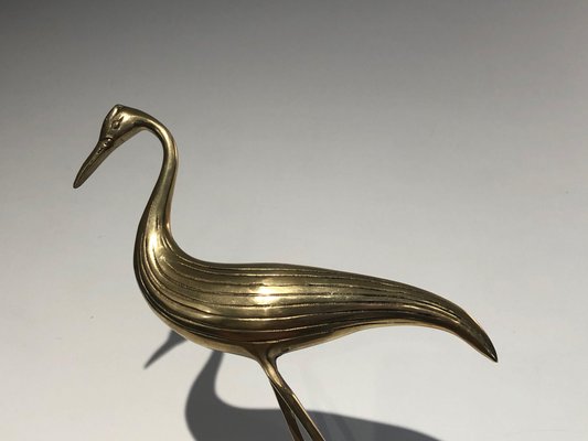 Vintage Brass Stylized Bird-BA-1365319