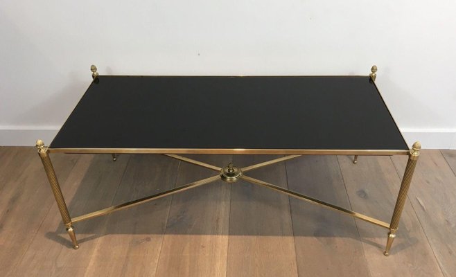 Vintage Brass Table in the style of Maison Jansen-BA-1365403