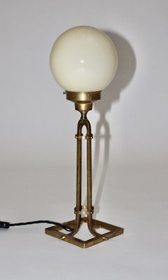 Vintage Brass Table Lamp, 1950s-NB-748654