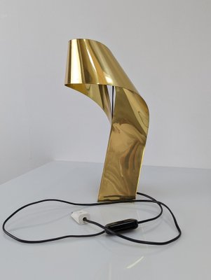 Vintage Brass Table Lamp, 1970s-JJT-1444807