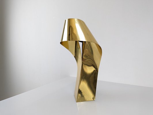 Vintage Brass Table Lamp, 1970s-JJT-1444807