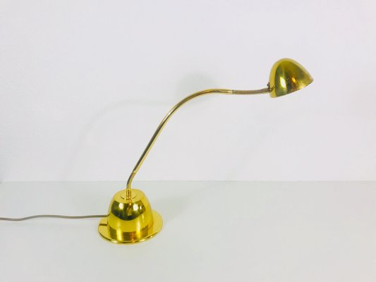 Vintage Brass Table Lamp by Schröder Leuchten-PUK-555452