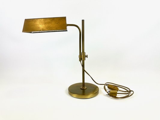 Vintage Brass Table Lamp from Fischer Leuchten, 1970s-ZCY-2021225