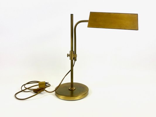 Vintage Brass Table Lamp from Fischer Leuchten, 1970s-ZCY-2021225