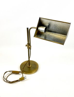 Vintage Brass Table Lamp from Fischer Leuchten, 1970s-ZCY-2021225