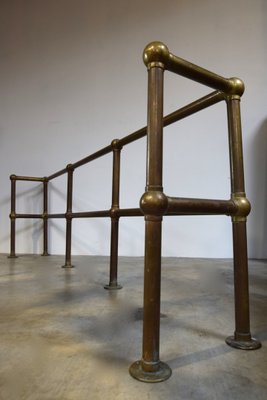 Vintage Brass Theater Guardrail, 1920s-LA-955971