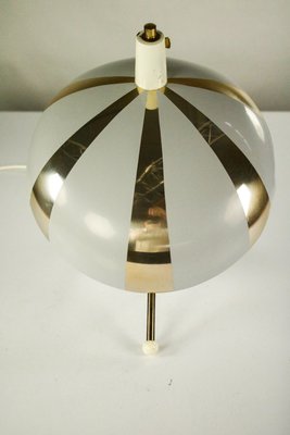 Vintage Brass Tripod Table Lamp, 1950s-FUP-686004