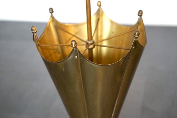 Vintage Brass Umbrella Stand, 1970s-CIP-2023770