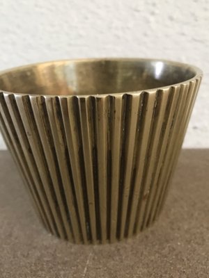 Vintage Brass Vase, 1950s-CC-1682431