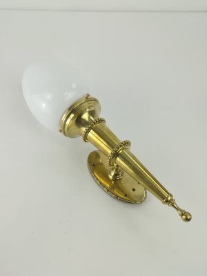 Vintage Brass Wall Lamp, 1930-KDB-1304350