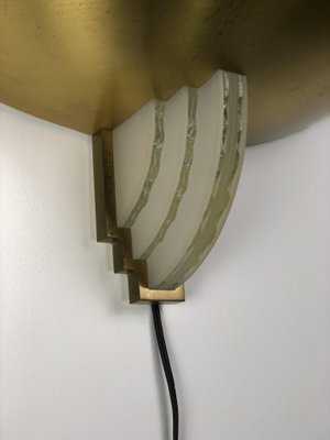 Vintage Bronze Frame Mod. 542 Wall Lamp, 1980-RWZ-1216037