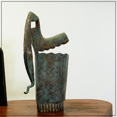 Vintage Bronze Sculpture-NYF-2018858