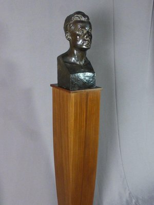 Vintage Bronze Sculpture by Grethe Gyde Petersen-WSV-767480