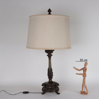 Vintage Bronze Table Lamp-VMM-1791038