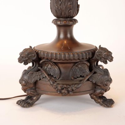 Vintage Bronze Table Lamp-VMM-1791038