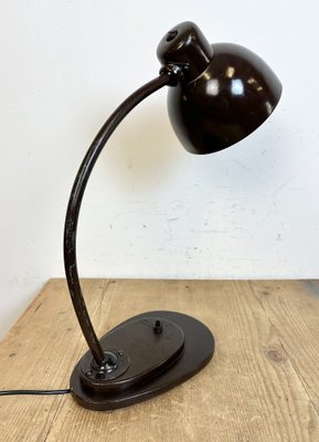 Vintage Brown Adjustable Table Lamp, 1960s-CGF-1747335