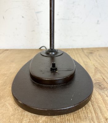 Vintage Brown Adjustable Table Lamp, 1960s-CGF-1747335