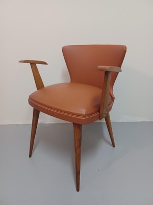 Vintage Brown Armchair, 1950s-ZQS-1789660