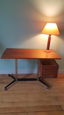 Vintage Brown Desk, 1960s-SNC-1406312