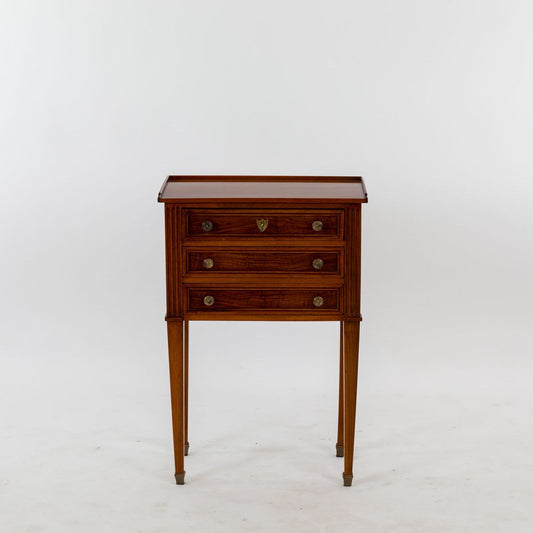 Vintage Brown Nightstand, 1820s